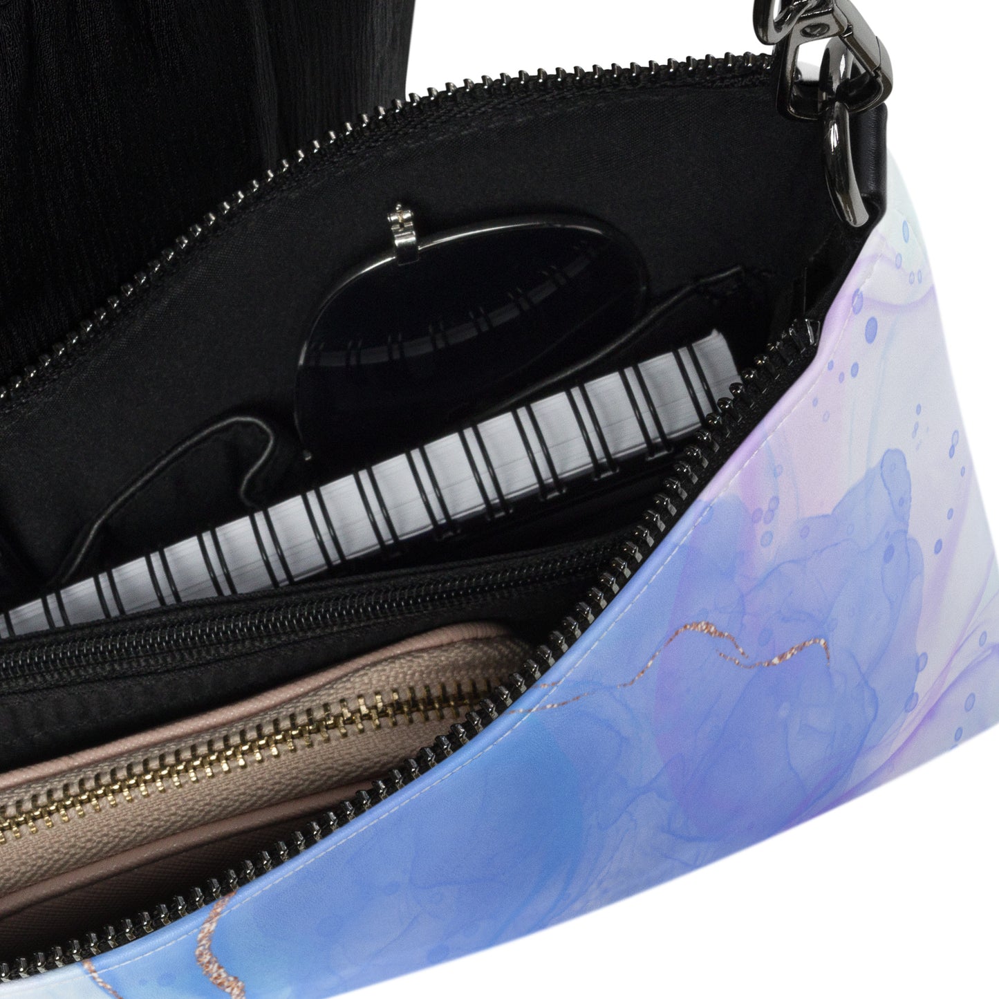 Evening Hues Crossbody Tote Bag