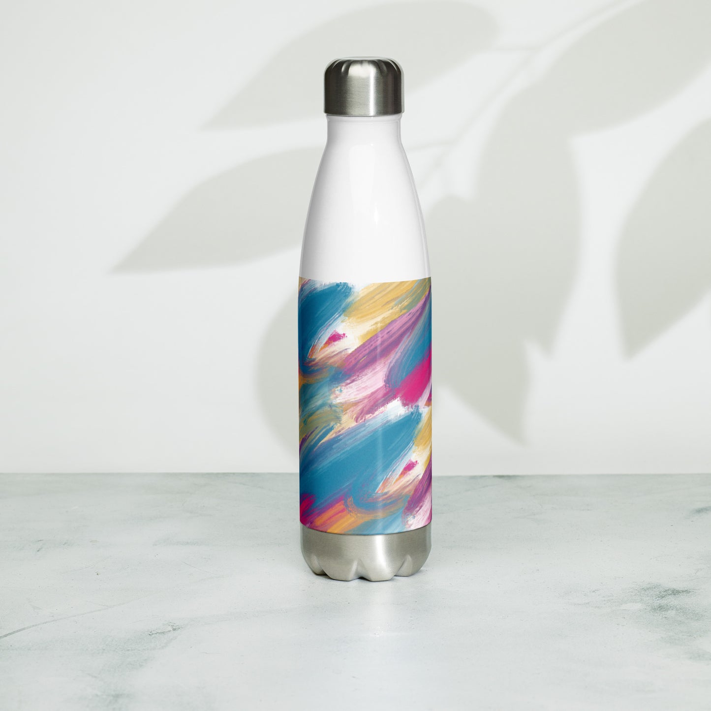Azure Color Palette Stainless Steel Water Bottle