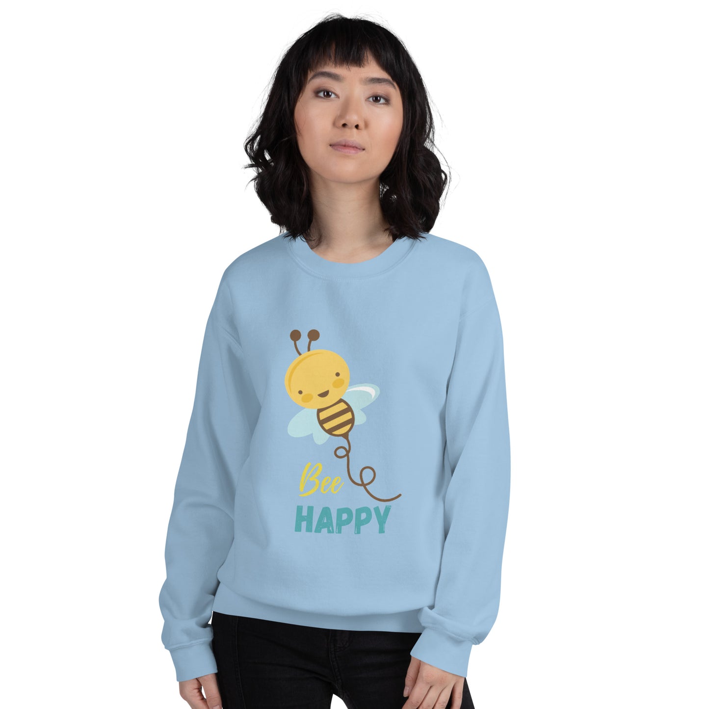 Bee Happy Unisex Sweatshirt