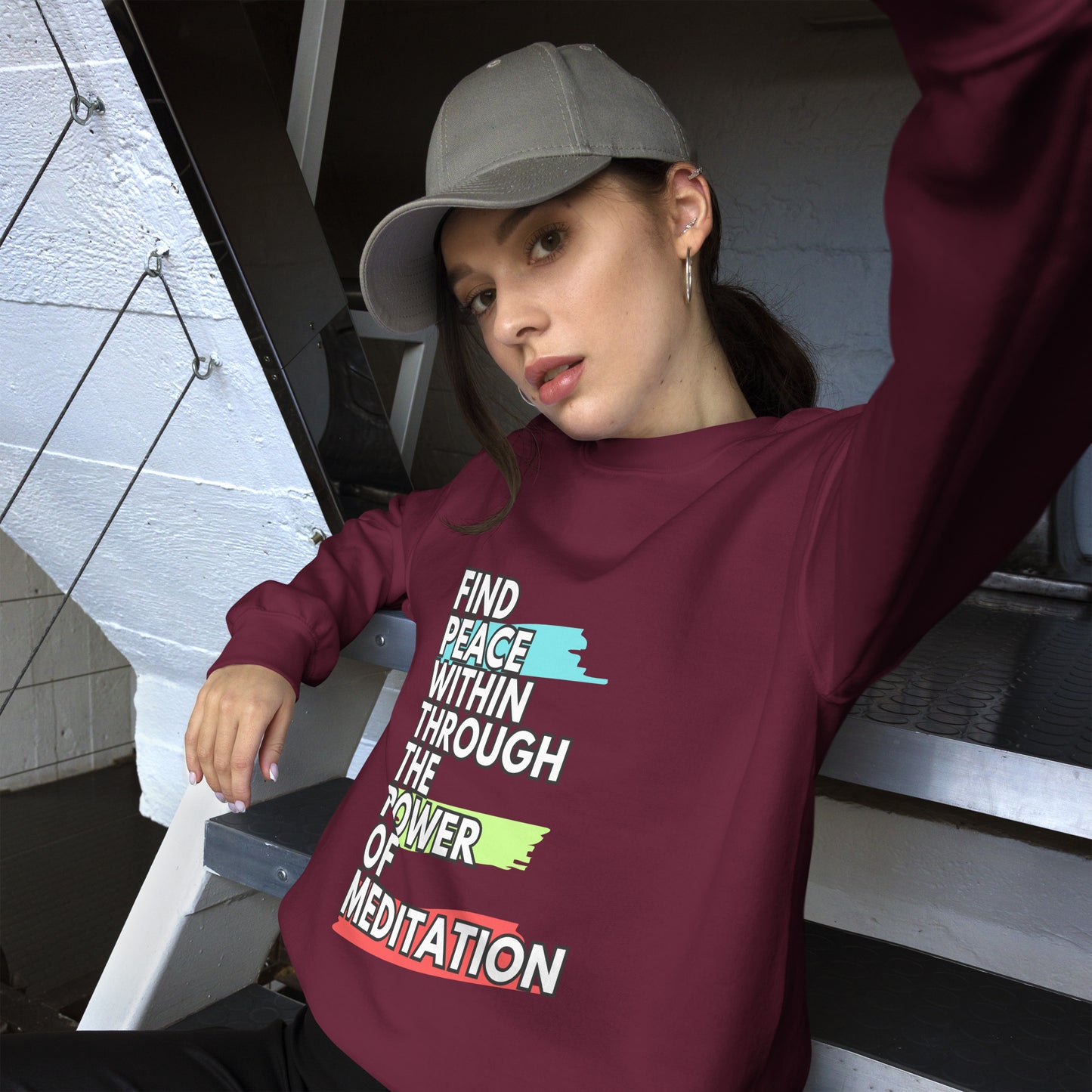 Power of Meditation Unisex Sweatshirt