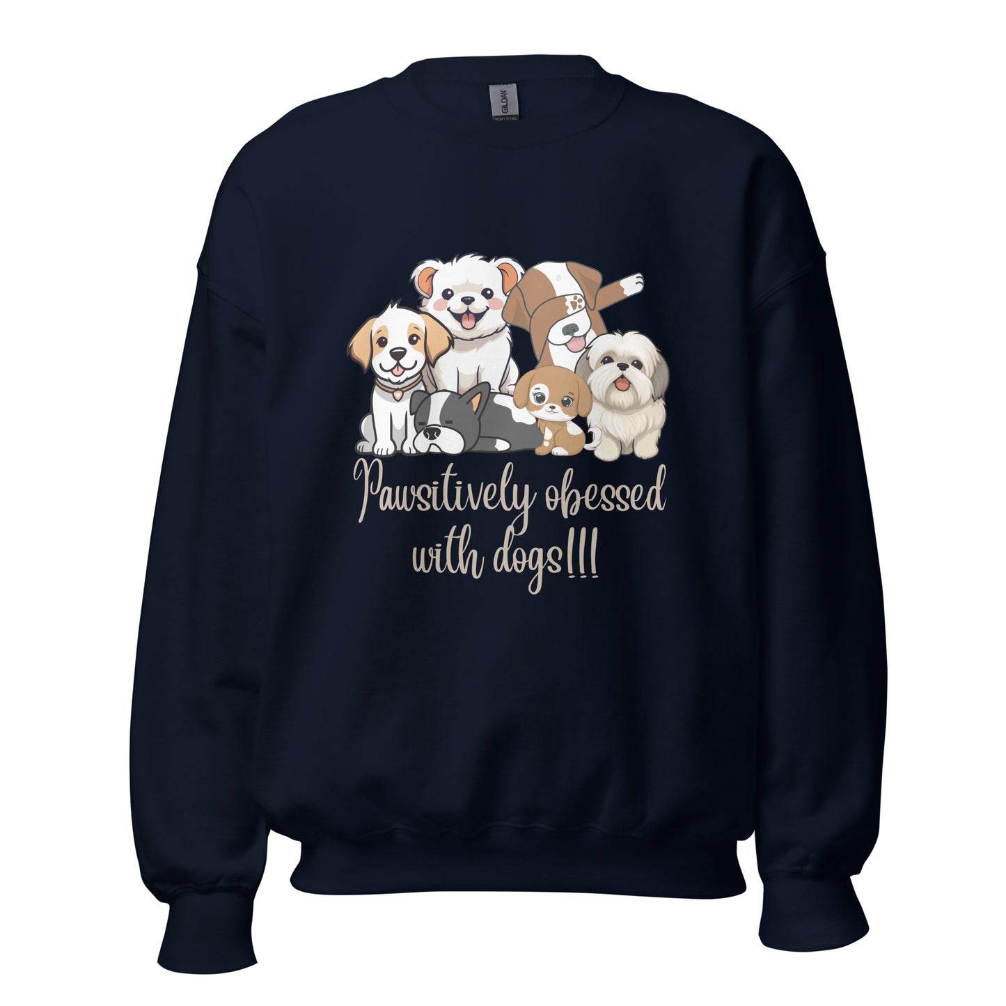 Pawsitively Dog Parents Unisex Sweatshirt