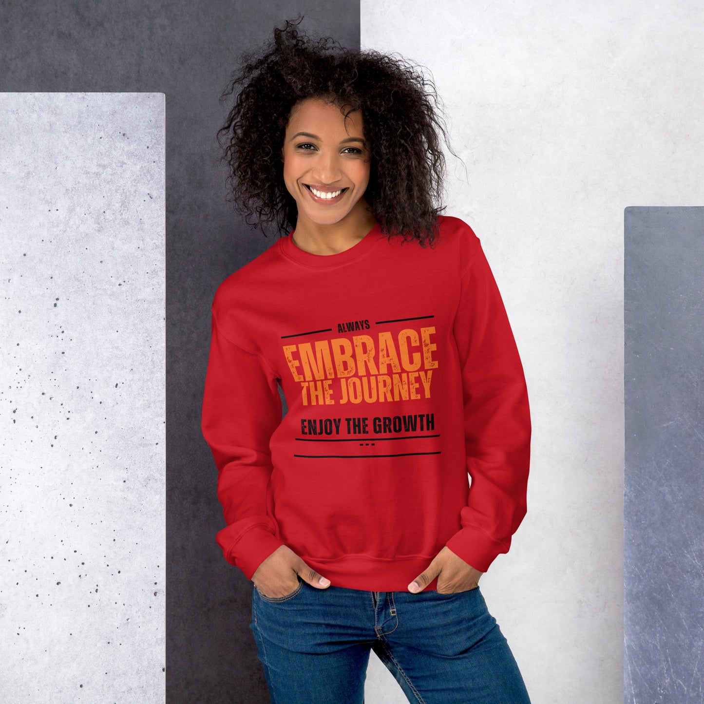 Embrace The Journey Unisex Sweatshirt