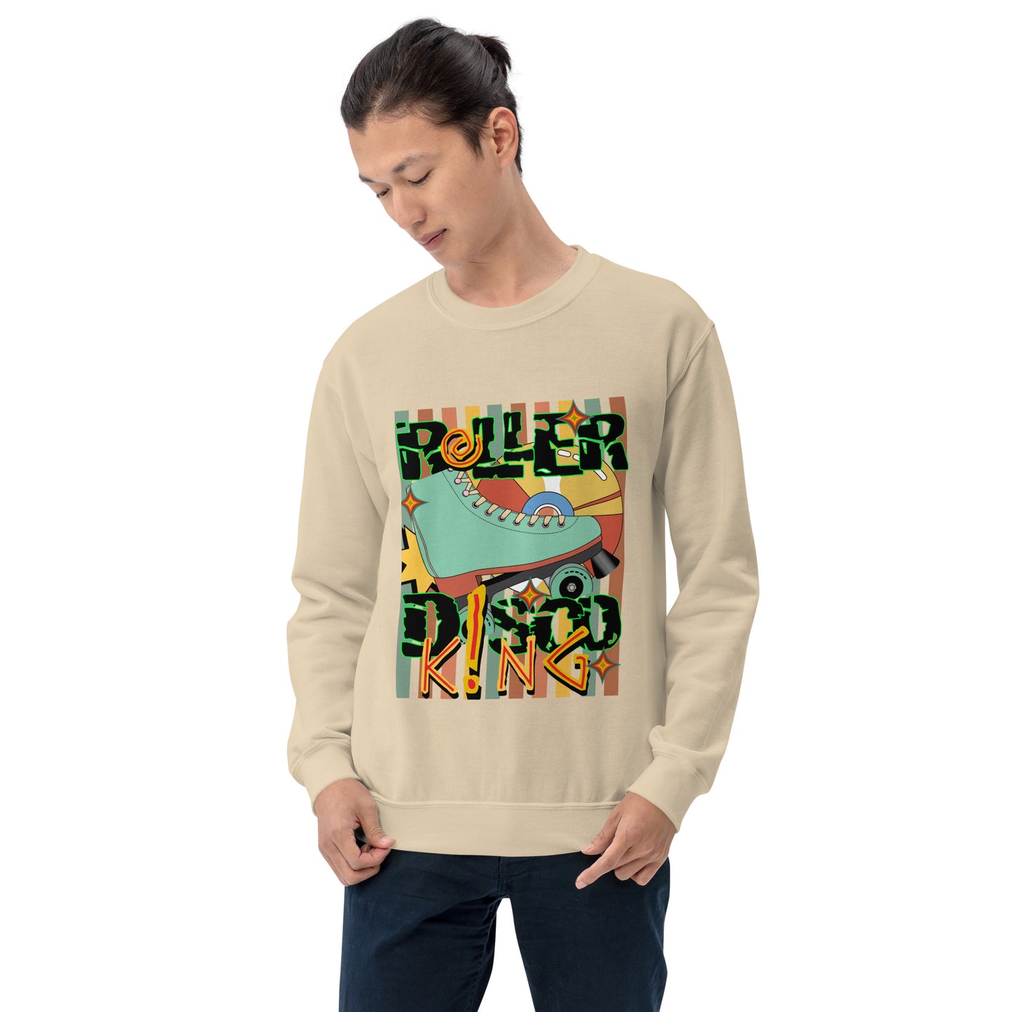 Roller Disco King Unisex Sweatshirt