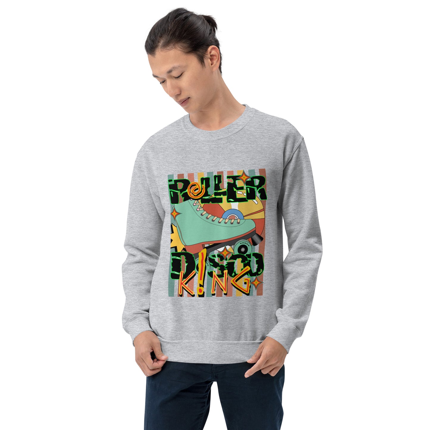Roller Disco King Unisex Sweatshirt