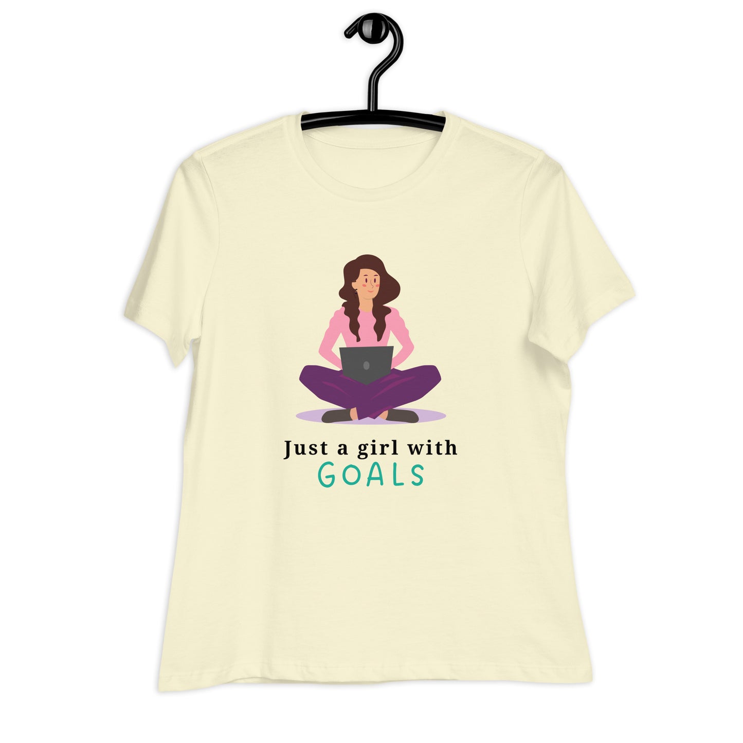 Girl With Goals Women's Relaxed T-Shirt