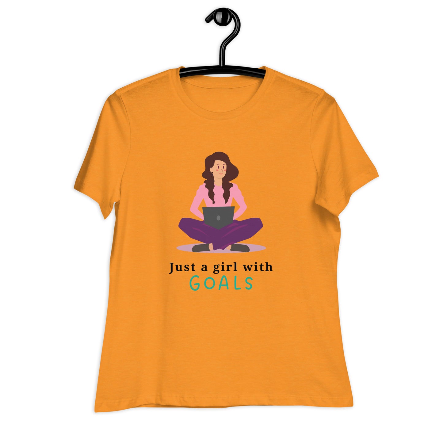 Girl With Goals Women's Relaxed T-Shirt