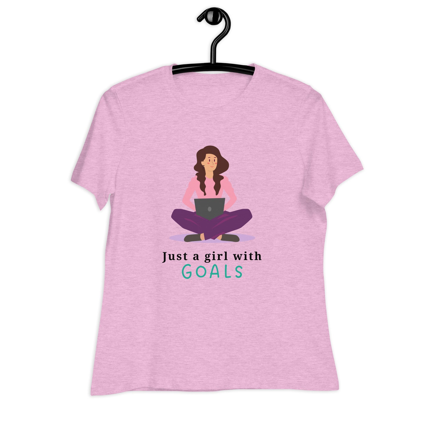 Girl With Goals Women's Relaxed T-Shirt