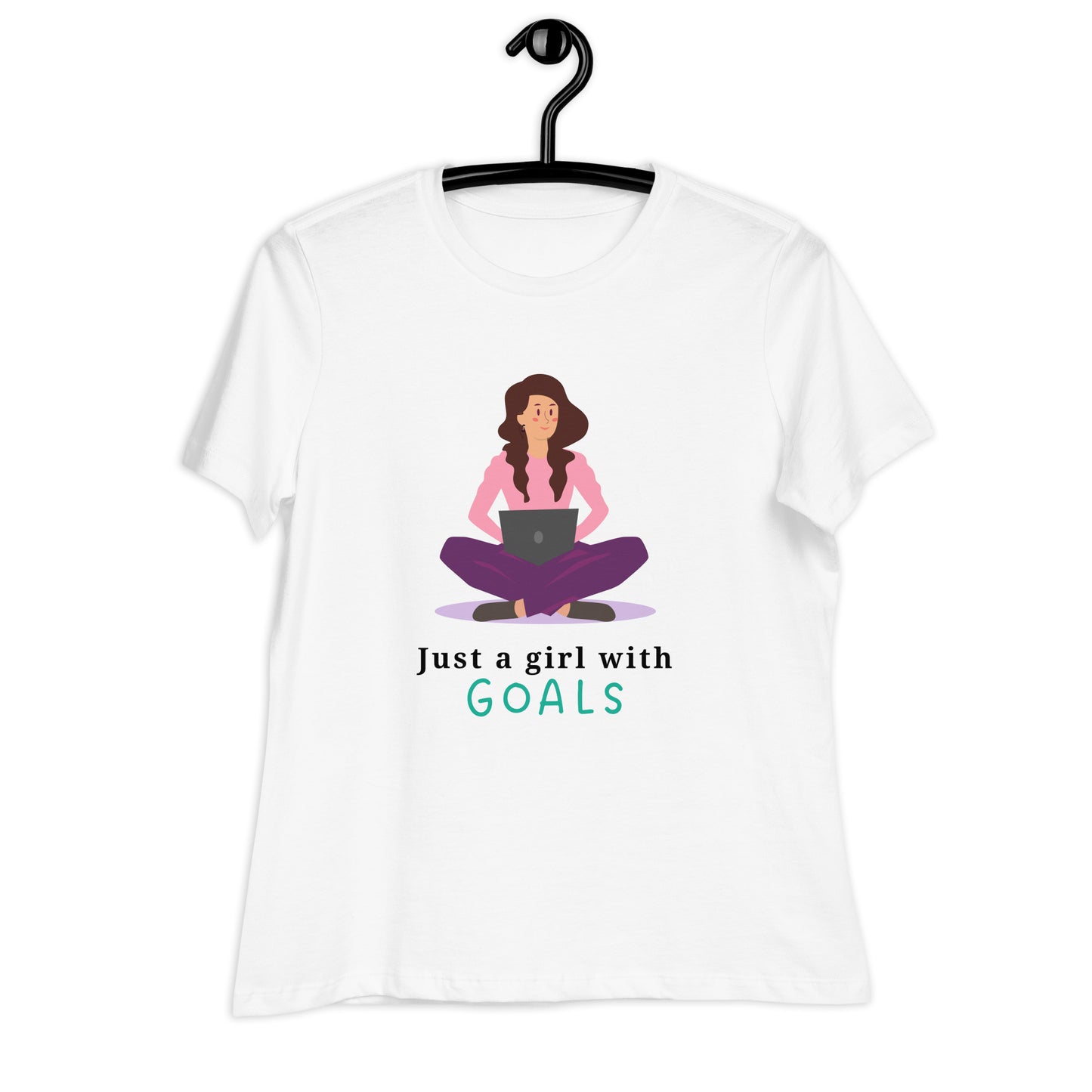Girl With Goals Women's Relaxed T-Shirt