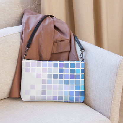 Pixel Show Crossbody Tote Bag