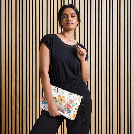 Spring Garden Crossbody Tote Bag