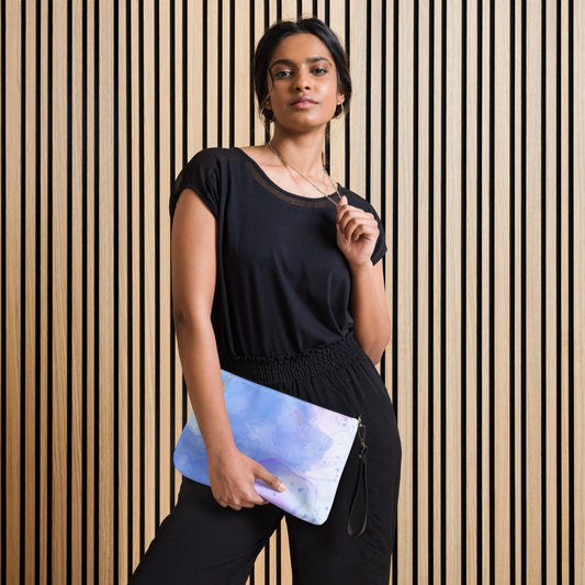 Evening Hues Crossbody Tote Bag