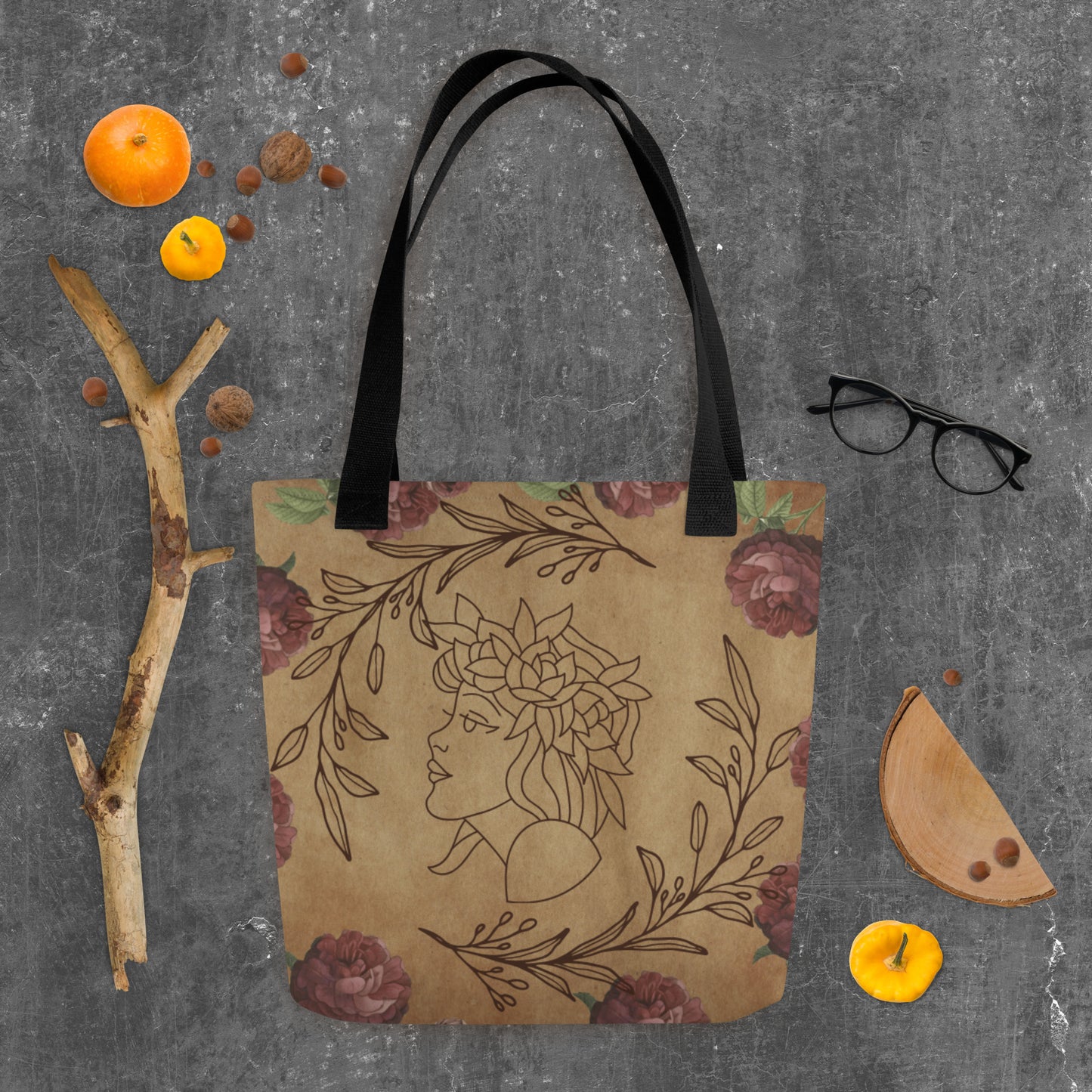 Desert Beauty Printed Tote Bag