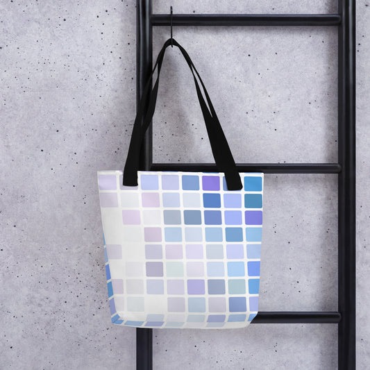 Pixel Show Printed Tote Bag