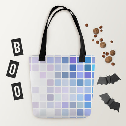 Pixel Show Printed Tote Bag