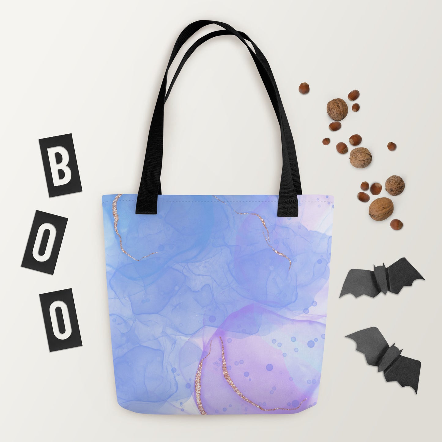 Evening Hues Printed Tote Bag