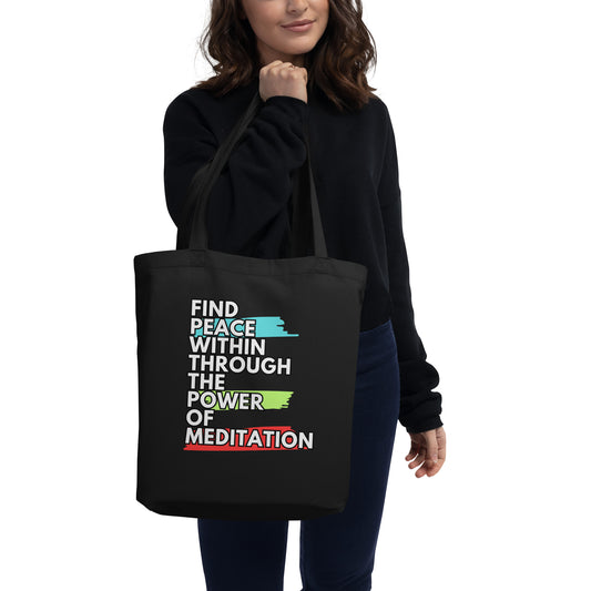 Power Of Meditation Eco Tote Bag