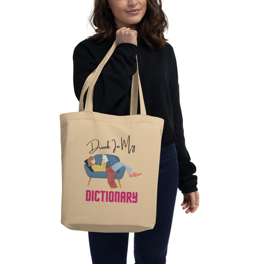 Drunk In Dictionary Eco Tote Bag