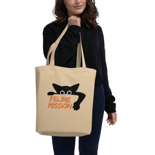 Feline Mission Eco Tote Bag