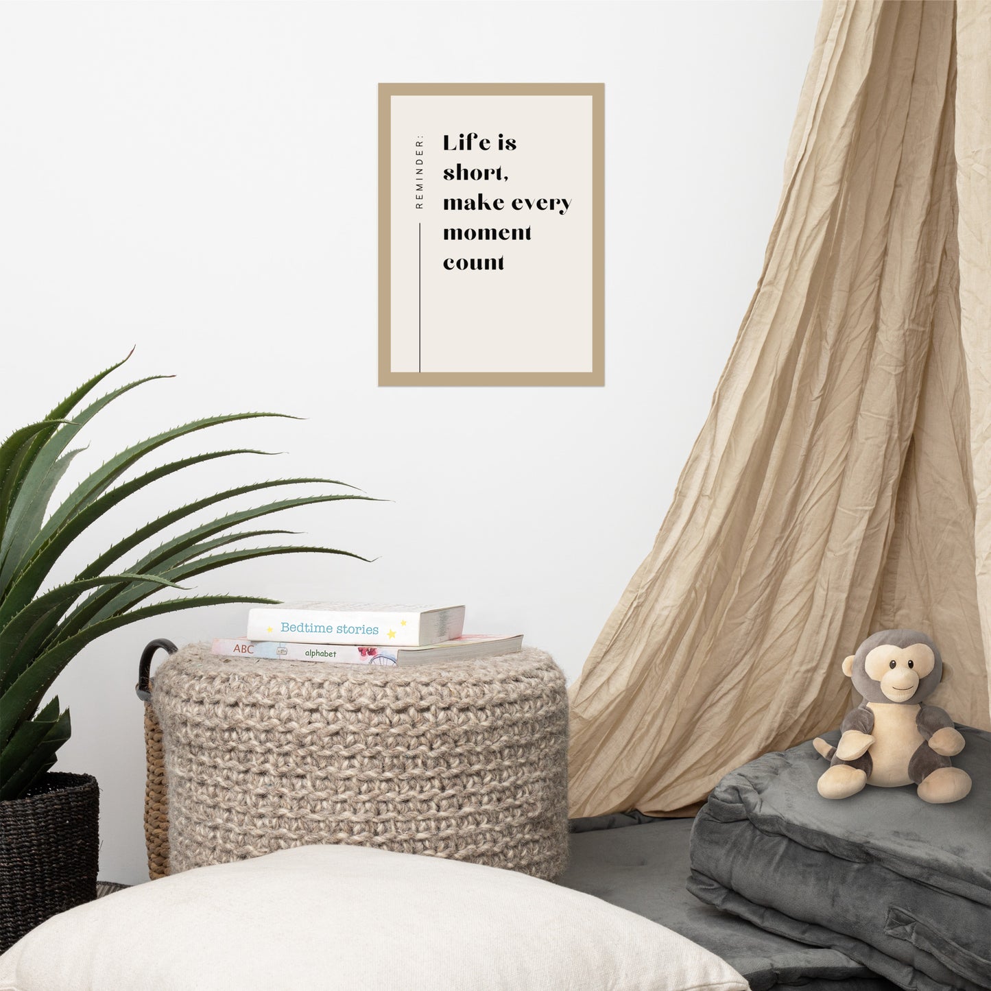 Life Motivation Wall Poster