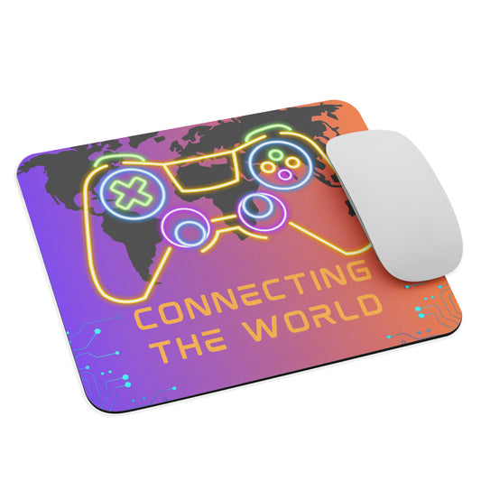 Connecting The World Mouse Pad