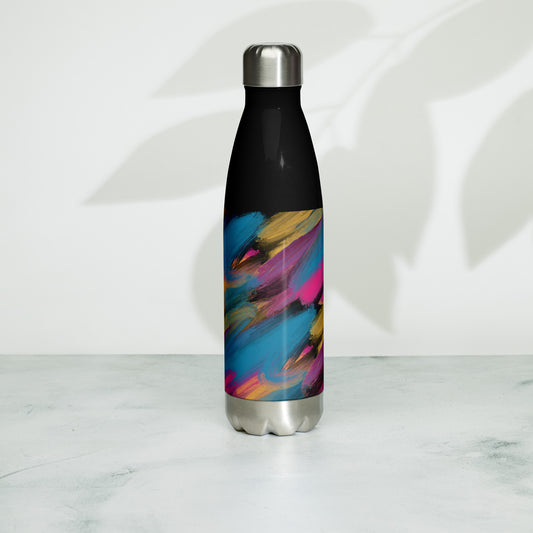 Azure Color Palette Stainless Steel Water Bottle