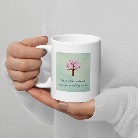 Cherry Blossom Glossy Mug