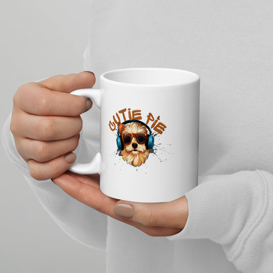 Cutie Pie Glossy White Mug