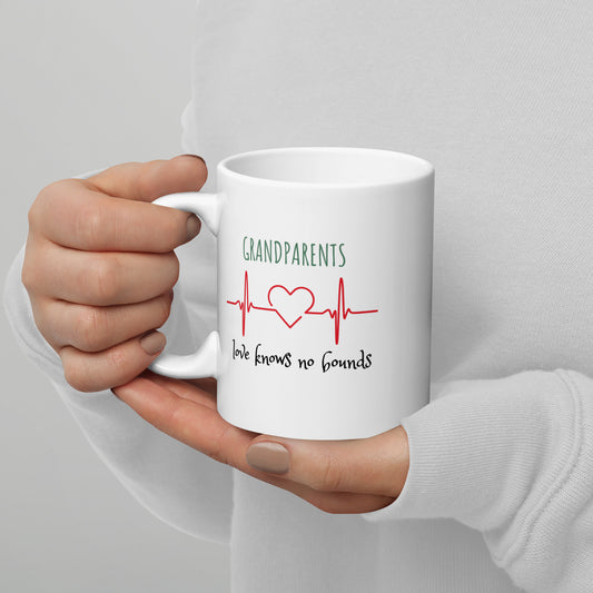 Grand Parent's Love Glossy Mug