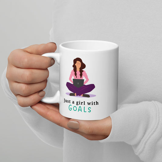 Girl With Goals Mug