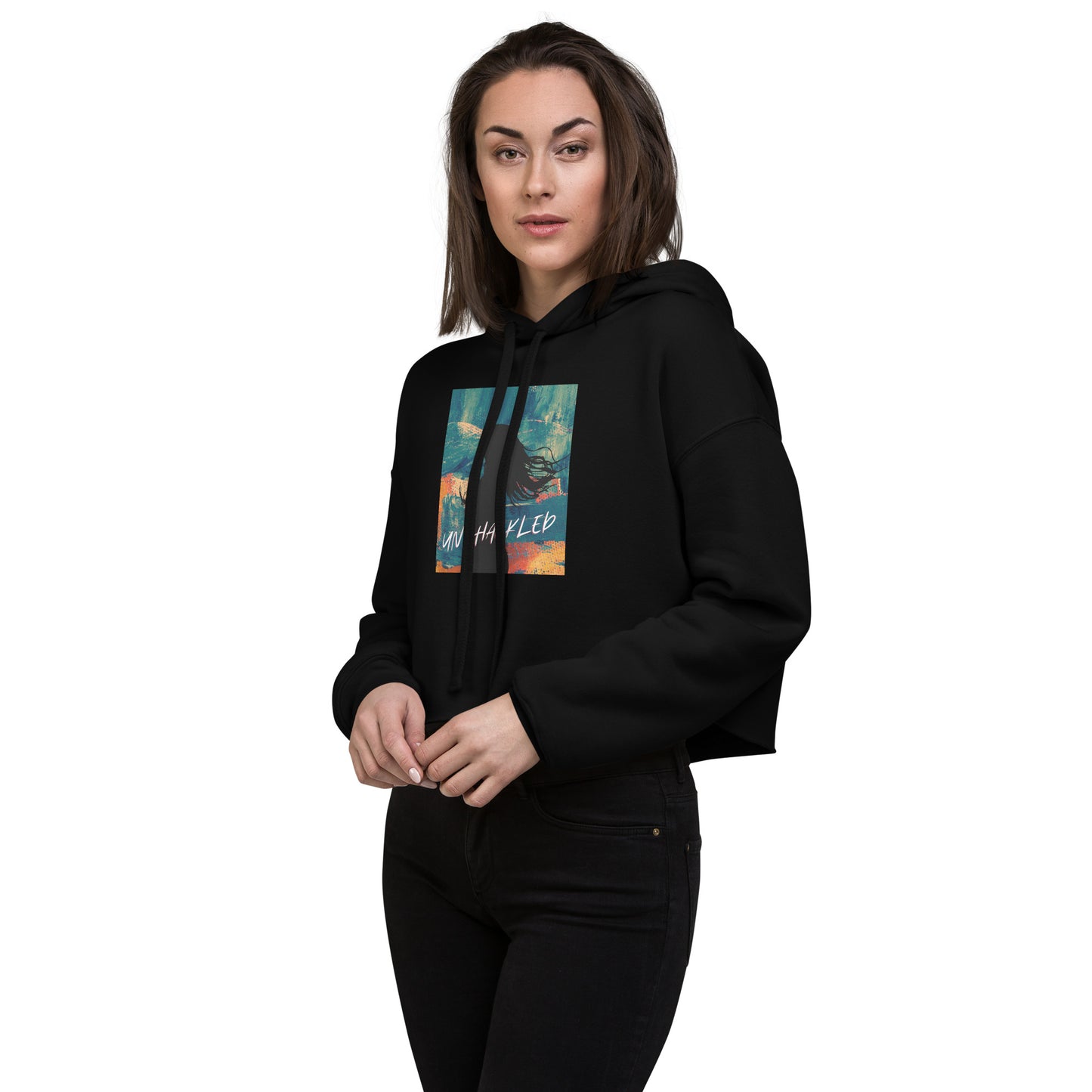 Unshackled Crop Hoodie