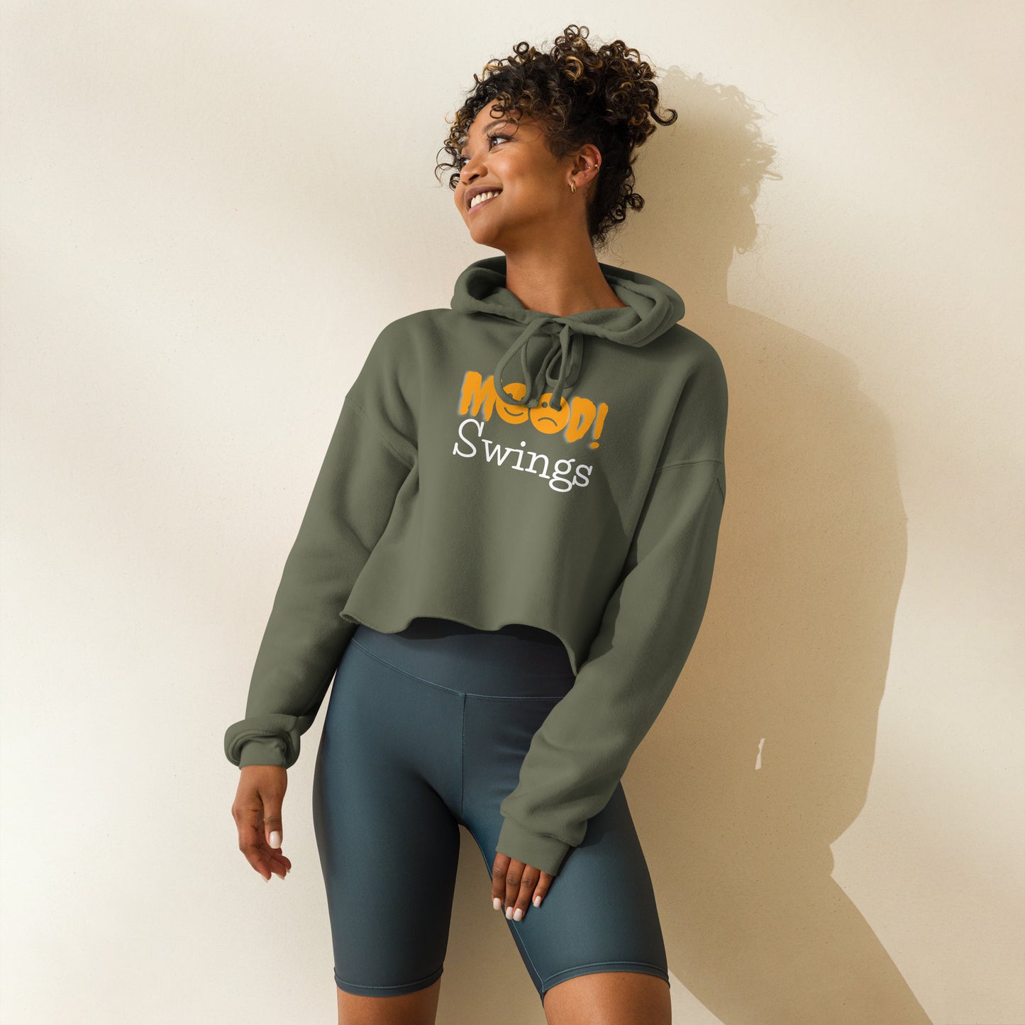 Mood Swings Crop Hoodie