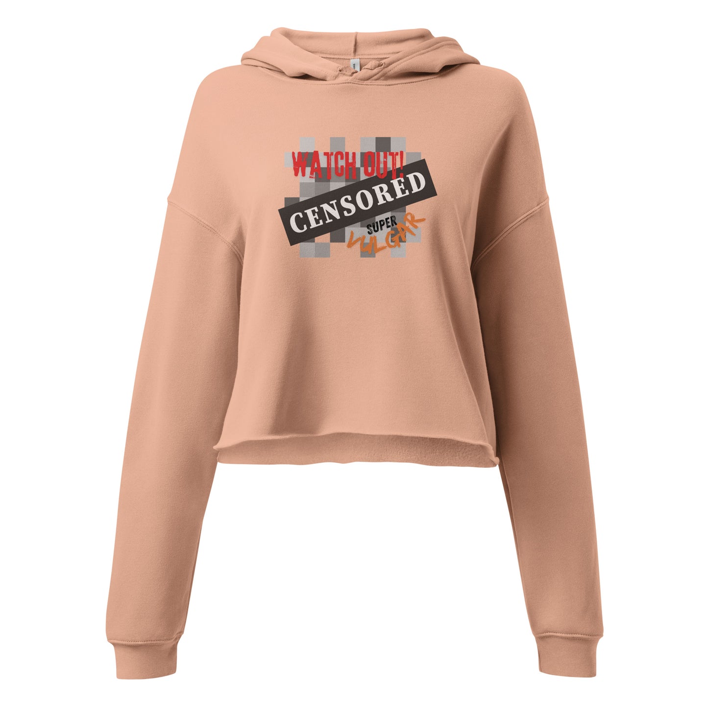 Super Vulgar Crop Hoodie