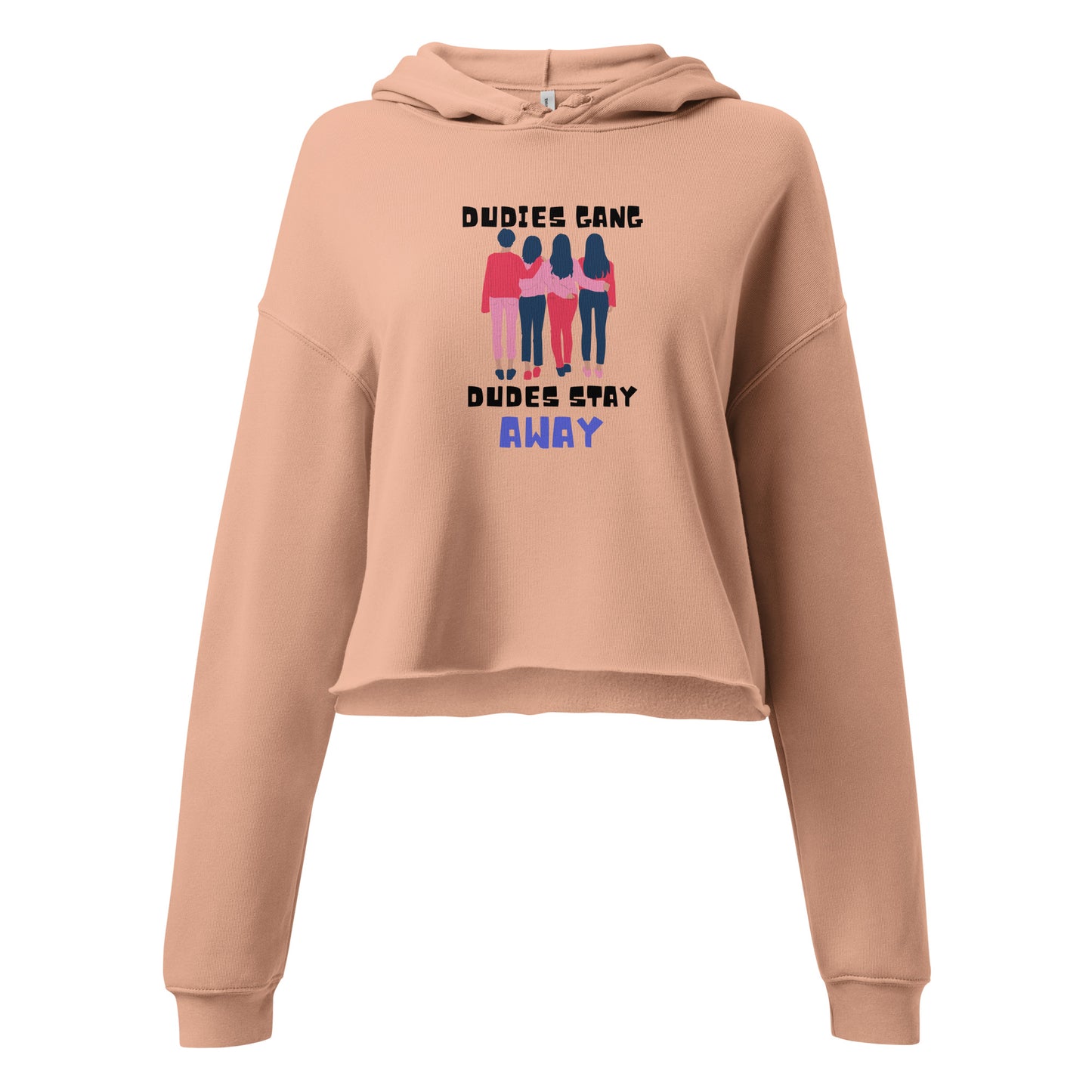 Dudies Gang Crop Hoodie