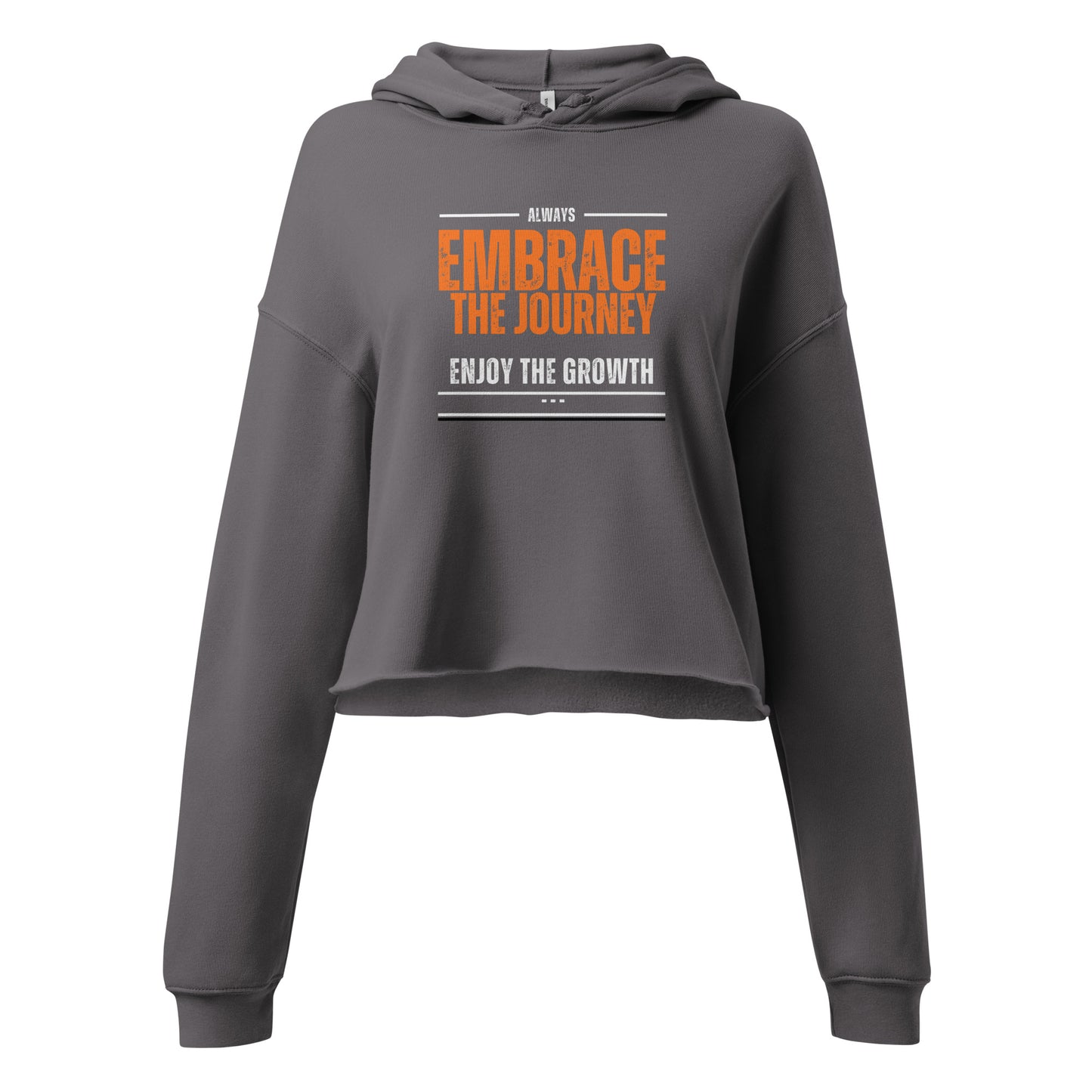 Embrace The Journey Crop Hoodie