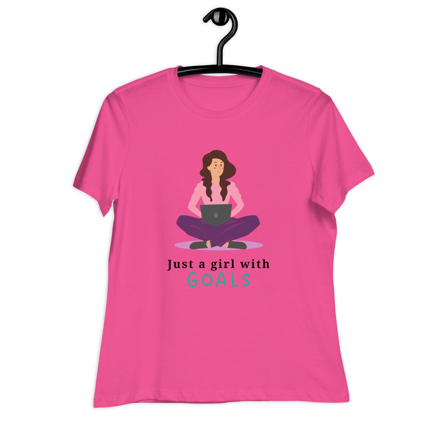 Girl With Goals Women's Relaxed T-Shirt