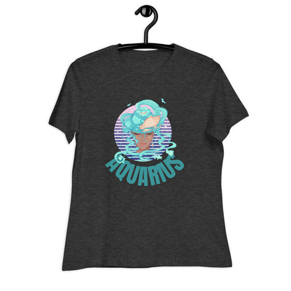 Aquarius Star Sign Women's Relaxed T-Shirt