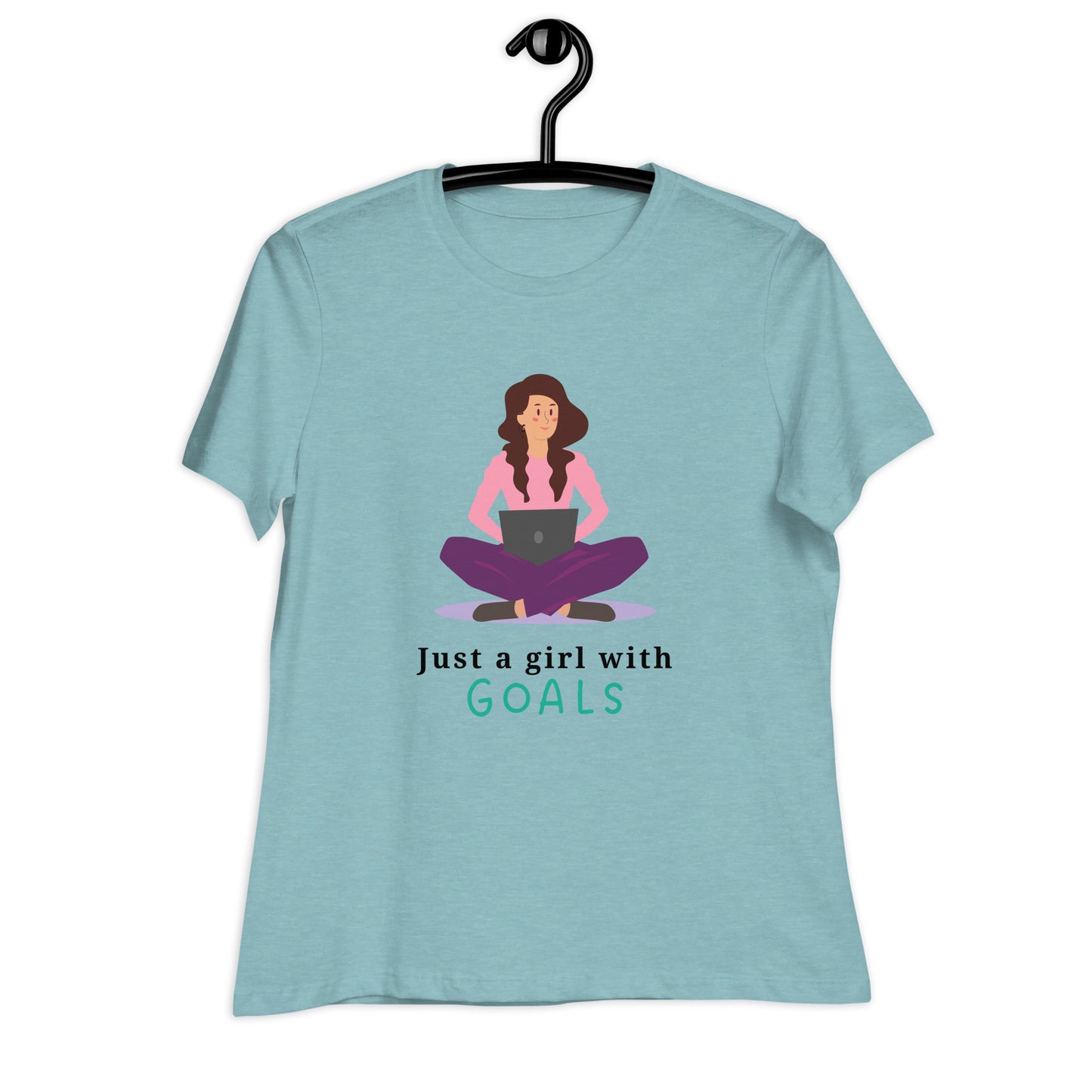 Girl With Goals Women's Relaxed T-Shirt