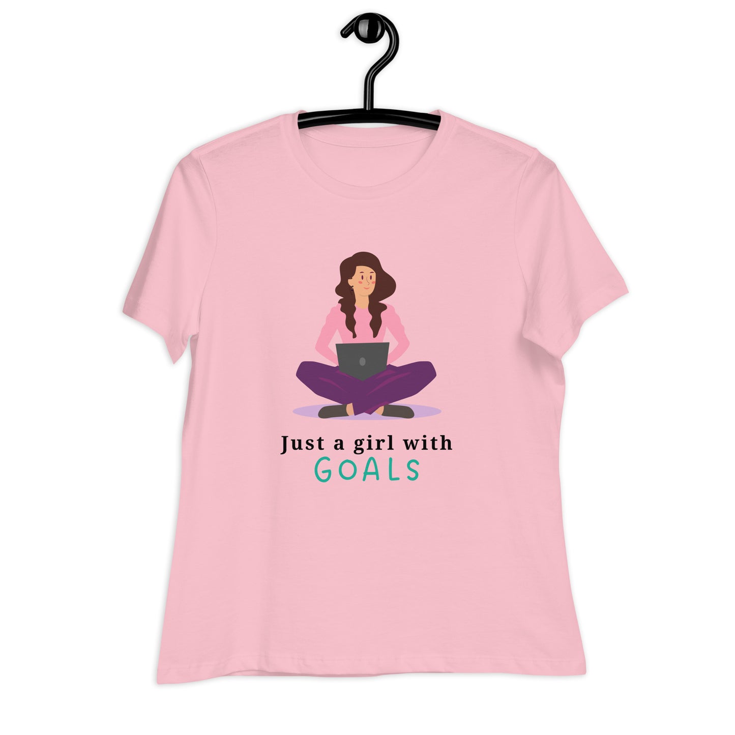 Girl With Goals Women's Relaxed T-Shirt